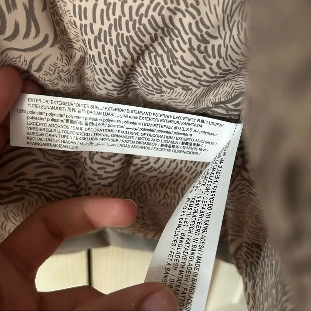 Zara Kids Puffer Jacket in Light Gray - Picture 8 of 12